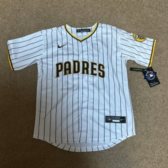 Fernando Tatis Padres Pinstripe Mens Jersey - Picture 2 of 2